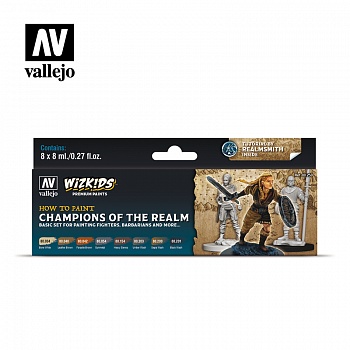 V-80250 Набор CHAMPIONS OF THE REALM, серия WIZKIDS 8 х 8мл