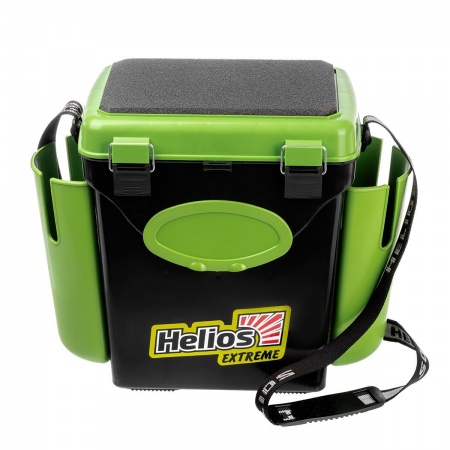 Ящик зимний FishBox односекционный (10л) зеленый Helios