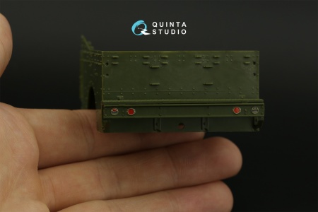 QD35088 3D Декаль интерьера кабины M3A1 Scout (Zvezda)