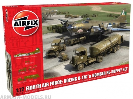 A12010 Сборная модель Eighth Air Force Resupply Set Airfix A12010 Сборная модель Eighth Air Force Resupply Set Airfix