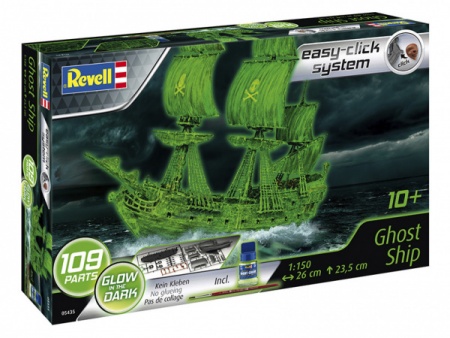 05435RE Корабль-призрак (светящийся в темноте) Revell