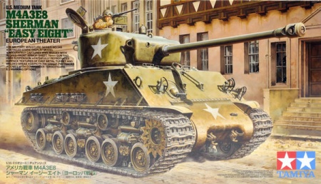 35346T Американский танк Medium Tank M4A3E8 Sherman - Easy Eight European Theater Tamiya