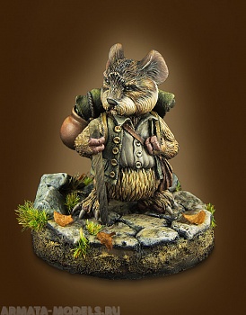 СM-M07 Декоративная фигурка из смолы Сэмышь (Samouse)