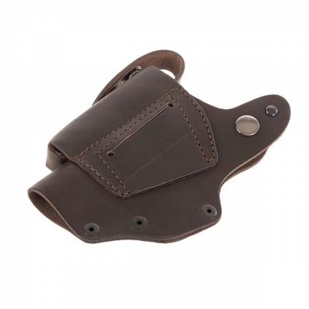 Кобура поясная к ПМ с запасной обоймой кожаная (HS-ПК-25) Helios