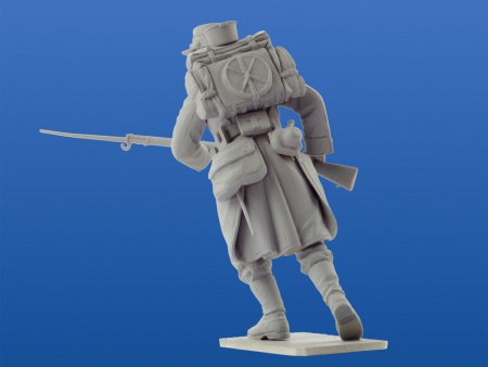 35682 Фигуры Французская пехота (1914г.), (4 фигуры) ICM