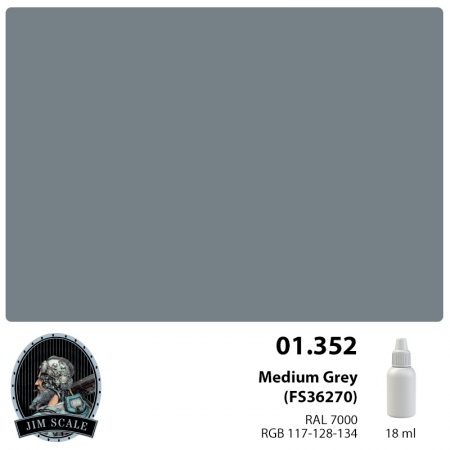 01.352JIM Medium Gray (FS36270)