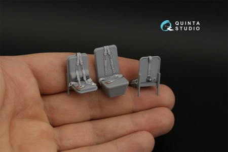 QD35100 3D Декаль интерьера кабины CH-54A (ICM)