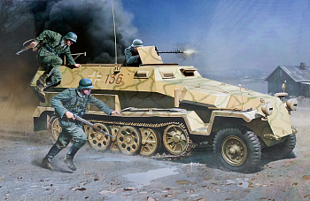 13540   Техника и вооружение  German Sd.kfz. 251/1 Ausf. C