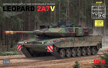 RM-5109 Сборная модель GERMAN LEOPARD 2A7V MAIN BATTLE TANK