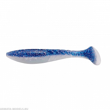 Виброхвост Slash 2,64"/6,7 см Blue Pearl 10шт. (HS-19-049) Helios