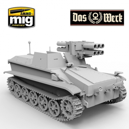 DW35008 Сборная модель Borgward IV Panzerjager Wanze Das Werk