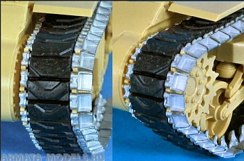 MTL-35122/322 Траки наборные металлические Т-48 с изношенными подушками без уширителей!