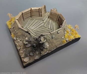 HM01047 Орлиное гнездо (16*16см, масштаб 1/35)