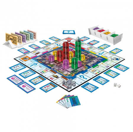 F1696121 Игра настольная Hasbro Монополия Мегаполис