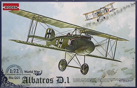 Rod001 Самолет ALBATROS D.I Roden