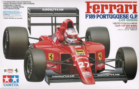 20024T Ferrari F189 Portugiese G.P. Tamiya 20024T Ferrari F189 Portugiese G.P. Tamiya