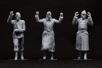 AM35928 Фигуры пленные немцы, 9 фигур (Не для свободной продажи)