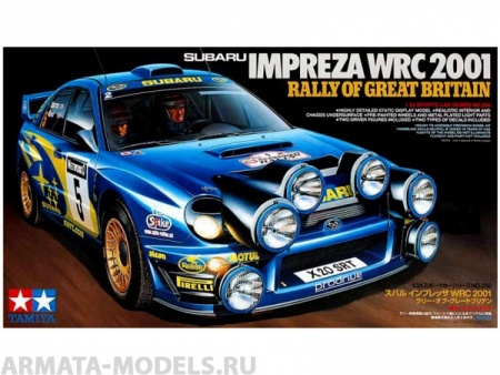 24250 Impreza WCR 2001 Great Britain Tamiya 24250 Impreza WCR 2001 Great Britain Tamiya