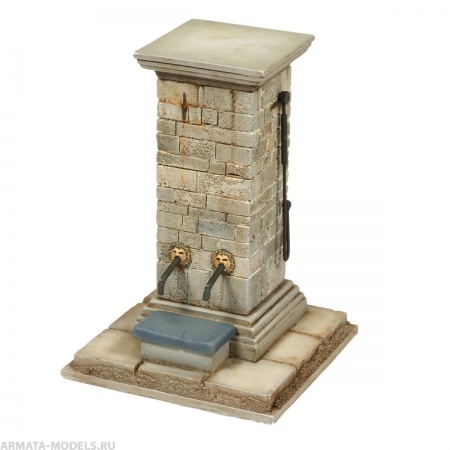 35-0024-B  Village Waterpump, Normandy