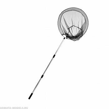 Подсачек тел. круглый d-50 L-200 сетка терилен (HS-CB-350200-GM) Helios