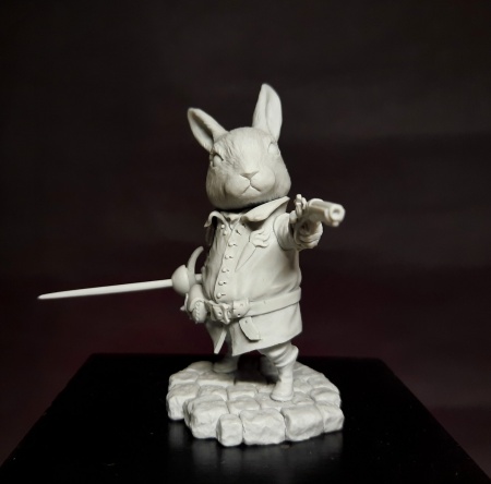 BCK-CM-003 Банни Блад Кэррот | Коллекционная миниатюра 70 мм Blood Carrot Knights