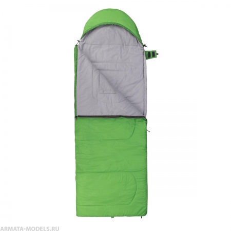 Спальный мешок TORO Wide 300L (220Х90, левый, стратекс, салатовый) (T-HS-SB-TW-300L) Helios