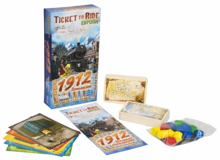 1626HW Ticket to Ride  Европа : 1912