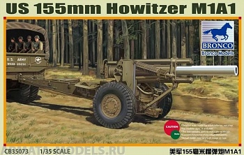CB35073 US M1A1 155mm Howitzer(WWII) CB35073 US M1A1 155mm Howitzer(WWII)