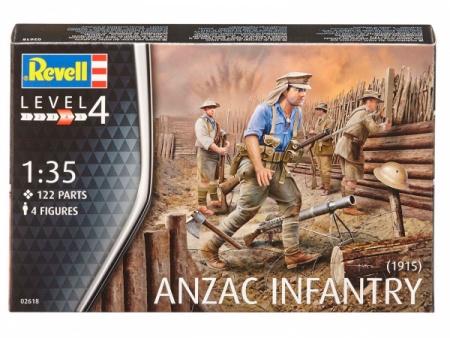 02618RE Набор миниатюр 'ANZAC Infantry' Revell