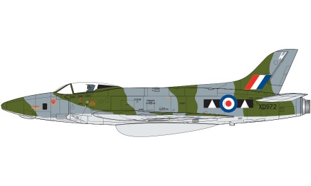 A04003 Самолет Supermarine Swift FR.5 1:72 Airfix