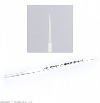 63-01GW Малая синтетическая кисть для слоев Citadel (Citadel Synthetic Brush: Small Layer)