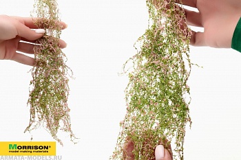 140cvn006 Цветочные вьюны для диорамы. Розовые.