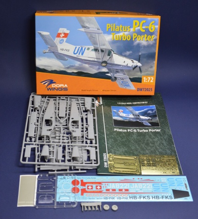 DW72025 Pilatus PC-6 Turbo Porter Dora Wings