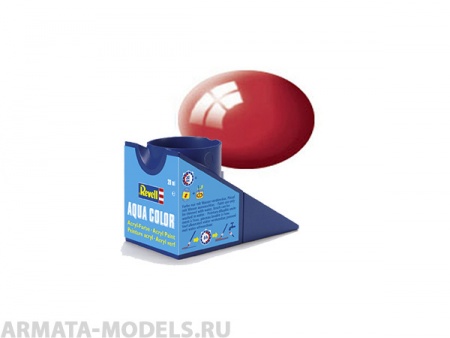 36134 Аква-краска красная цвета Феррари, глянцевая