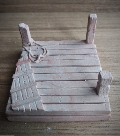 Б06AB Фрагмент дощатого причала