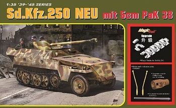 6884Д Сборная модель Sd.Kfz.250 NEU mit 5cm PaK 38