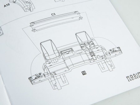 1444AVD Сборная модель КАМАЗ-5460 седельный тягач AVD Models
