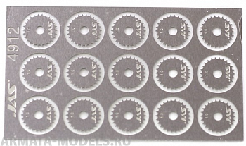 4912J Диск для ревитера  d 8.5 мм, шаг 1,0 мм, 15 шт.