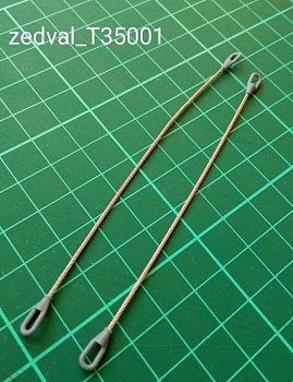 T35001 Трос с коушами вариант 1