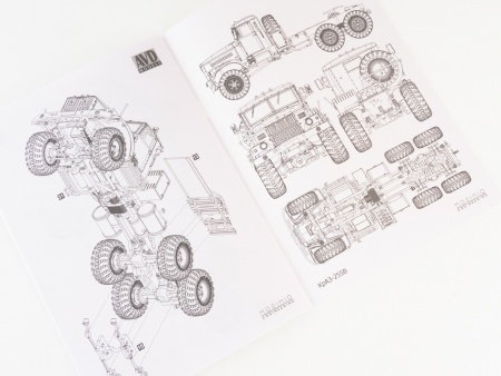 1346AVD КРАЗ-255В cедельный тягач AVD Models