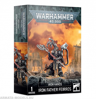 55-10GW Набор Железные Руки. Железный Отец Фейррос (Iron Hands Iron Father Feirros) 55-10GW Набор Железные Руки. Железный Отец Фейррос (Iron Hands Iron Father Feirros)