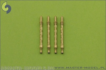 AM-72-031 Дополнение для моделей British Mk 2 Browning .303 caliber (7,7mm) with flash hider (4pcs)