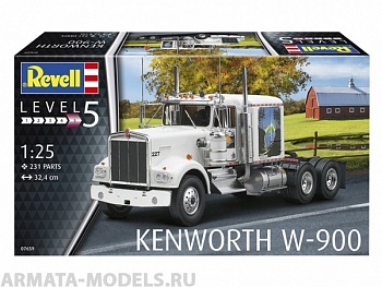 07659RE Грузовик Kenworth W-900 07659RE Грузовик Kenworth W-900