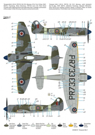 SH48214 Tempest Mk.II Hi-Tech Special Hobby