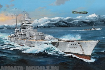 03715P German Battleship Scharnhorst