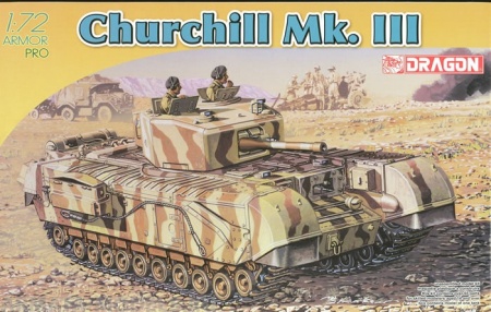 7396Д Английский танк CHURCHILL Mk.III Dragon
