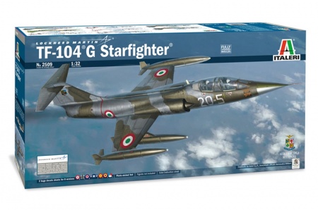 2509ИТ Самолет TF-104 G   STARFIGHTER Italeri