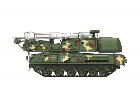 SS-014 Russian 9K37M1 Buk Air Defense Missile System (Бук М1) Meng