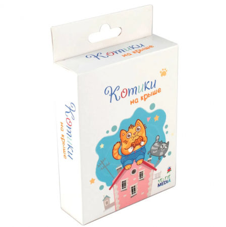 SM44408P Настольная игра Котики на крыше