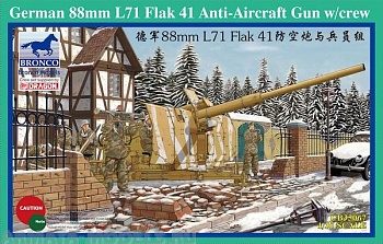 CB35067 German 88mm L71 Flak 41 Anti-Aircraft Gun w/Crew CB35067 German 88mm L71 Flak 41 Anti-Aircraft Gun w/Crew